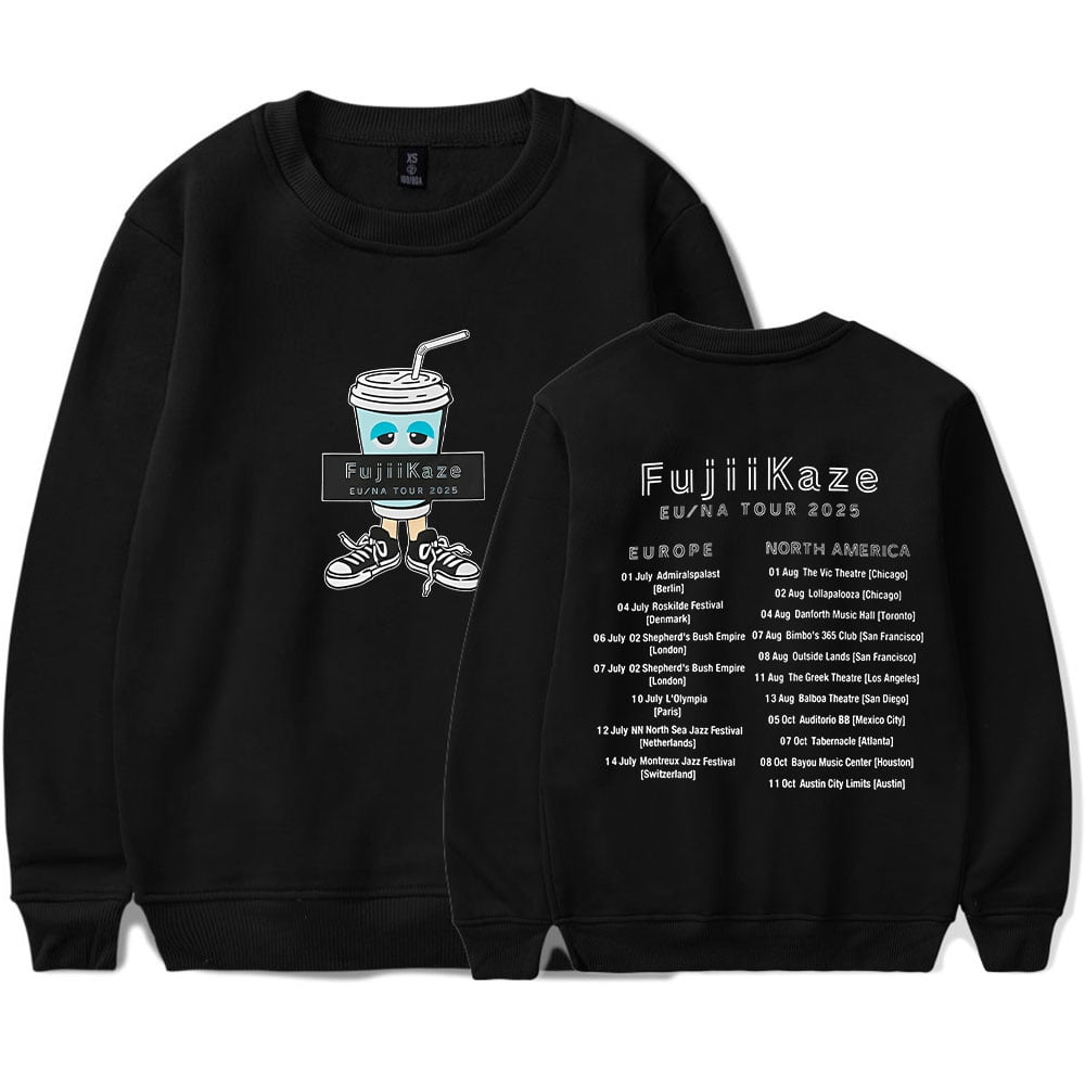 Fujii Kaze Europe and North America Tour 2025 Merch Long