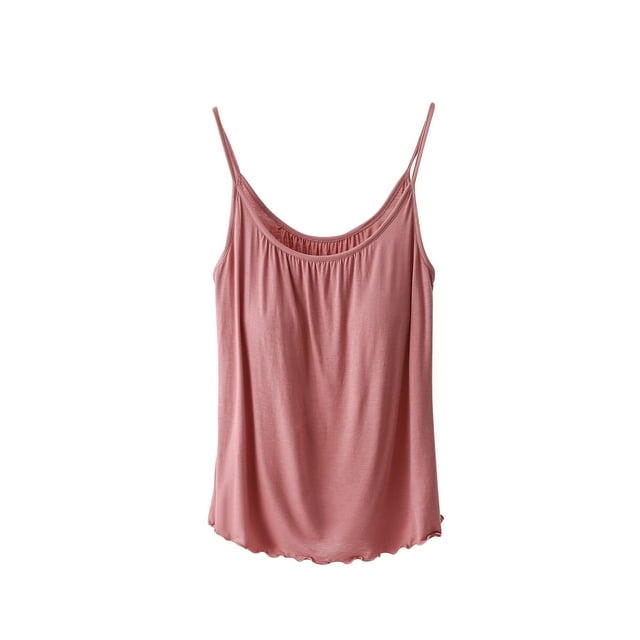 Birdeem Blouse Femme Unie Décontractée Mode Col Rond Régulier Sans Manches Vêtements de Nuit Hauts