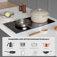 thumbnail image 4 of Estufa eléctrica infrarroja Cooktop Empava 3000W con 2 quemadores, 4 of 7