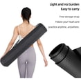 thumbnail image 6 of Large Exercise Mat – Non-Slip Gym Flooring for Treadmill, Bike, Weightlifting, Jump Rope with Storage Bag, 6 of 7