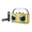 Gold, variant on DAUNJY Owl-Shaped Karaoke Machine with 2 Wireless Microphones, Portable Bluetooth Singing Speaker with Colorful Lights & Voice Changer, White