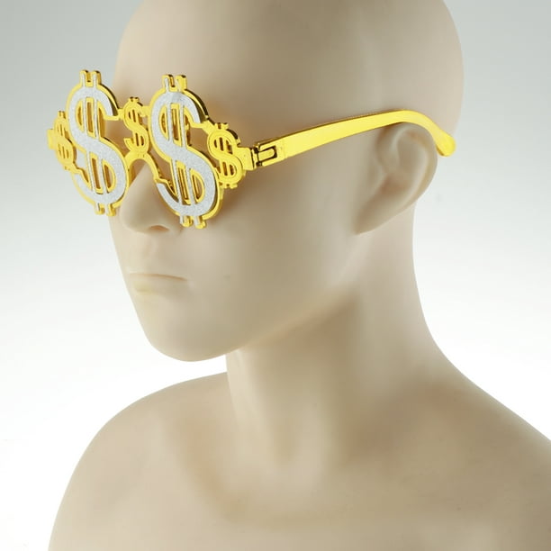 SN-A3-3 Shiny Party Novelty Dollar Sign Eyewear Glasses Sunglasses