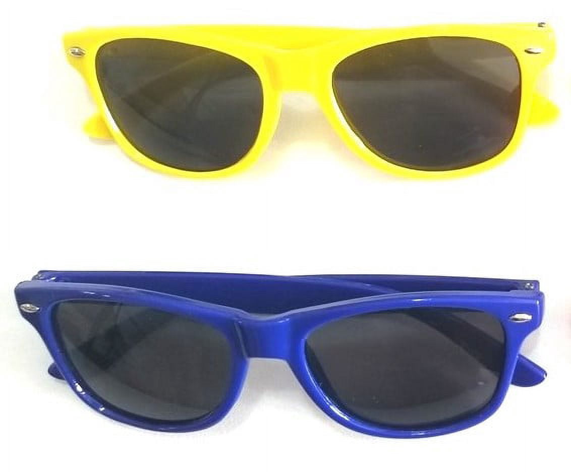 PlayWorld NeonWonder 24 pc Neon Kids Sunglasses Assorted Party Pack - Multicolor