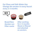 thumbnail image 3 of Faucet Aerator,Water Saving Faucet Filter 4L/Minute 24mm/22mm Spout Bubbler Filter Accessories Core Part Attachment For Kitchen And Bathroom ,Water Saving, 3 of 7