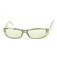 thumbnail image 2 of Fred Lunettes Cut S5 Rectangular Sunglasses 52mm Anis, 2 of 3