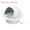 White, variant on Uxcell Vent Round Cover, Exterior Wall Air Vent Louvered Soffit Vent Exhaust Outlet Hood for HVAC White 4 Inch