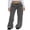 Dark Grey, variant on Gupgi Women Low Waist Jeans Loose Boyfriend Denim Pants Fashion Casual Straight Leg Trousers