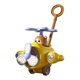 thumbnail image 2 of Carrito de empuje divertido para bebé, actividades de aprendizaje preescolar, educación temprana, juguete para caminar, carrito de juguete de dibujos amarillo, 2 of 8