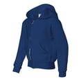 thumbnail image 2 of Fleece NuBlend Youth Full-Zip Hooded Sweatshirt, 2 of 5
