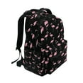 thumbnail image 2 of ALAZA Stylish Backpack Flamingo Black-h1 Elementary Bookbag Personalized Laptop School Bags Travel Daypack, 2 of 6