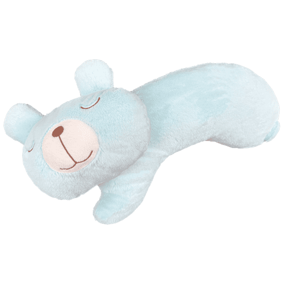 STUDIOCHIC Home 17" Sleeping Bear Pillow in Blue