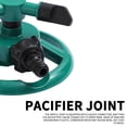 thumbnail image 5 of 360 Rotating Sprinkler, Automatic Lawn Sprinkler For Yard, Garden Irrigation System With Adjustable Spray, Large Area Water Sprinkler For Grass And Botanicals, Green, 5 of 8