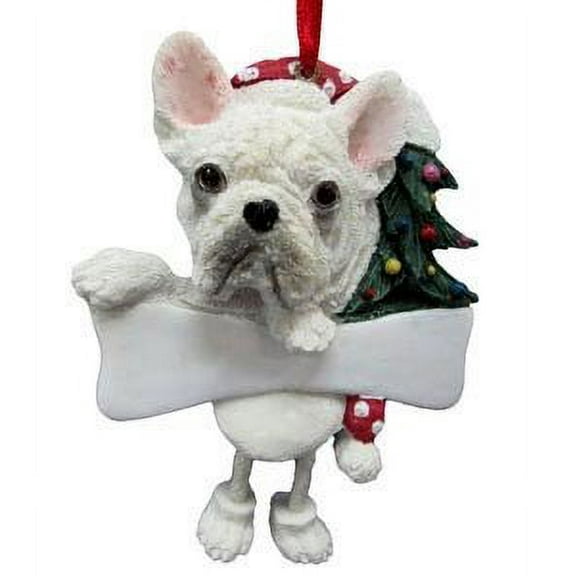 Personalizable Christmas Ornament: French Bulldog