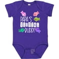 thumbnail image 3 of Inktastic Papa's Fishing Buddy with Colorful Fish Boys or Girls Baby Bodysuit, 3 of 5