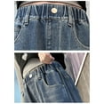 thumbnail image 6 of Girls Jeans Elastic High Waist Wide-Leg Palazzo Denim Pants Pants for Teen Girls Baggy Jeans for Girls, 6 of 7