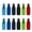Multicolors, variant on Aspire 12 Pcs Neoprene Beer Bottle Cooler Sleeves, 12oz Sublimation Blank Soft Reusable Zipped-up Bottle Jacket - Red