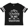 thumbnail image 3 of Inktastic Daddy is My Valentine Girls Girls Toddler T-Shirt, 3 of 5