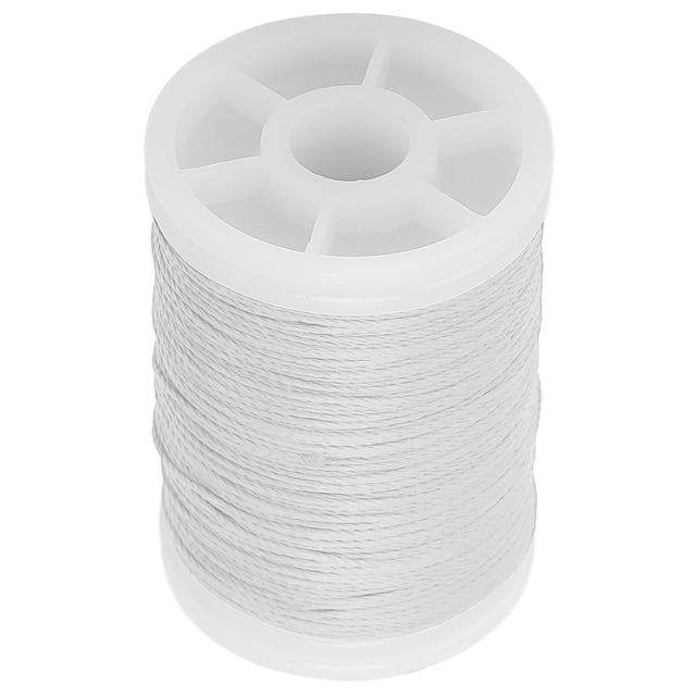 Archery Bow String Serving Thread, 110meter Long Small Bowstring Serving Material Waterproof For Training White