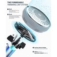thumbnail image 5 of Fabric shaver, rechargeable epilator with 6 blades and electrostatic brush to effectively and quickly remove down from clothes, sweaters, sofas, blank, 5 of 5