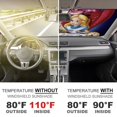 thumbnail image 4 of Alice in Wonderland Windshield Sun Shade - Car Sun Shade Windshield Keeps Interior Cool, Reflector Sunshade, Foldable Sunshade for Car Windshield for Cars, SUVs 51"x28", 4 of 8