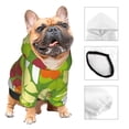 thumbnail image 4 of Uemuo St. Patrick's Day3 for Winter Dog Hoodie Sweatshirts with Pockets Warm Dog Clothes for Small Dogs Chihuahua-Large, 4 of 8