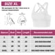 thumbnail image 2 of Ropa interior deportiva de alto impacto para mujer, ropa interior deportiva para correr con correa cruzada en la espalda, ropa interior con copas desmontables - Blanco, 2 of 5