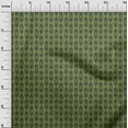 thumbnail image 2 of oneOone Polyester Lycra Fabric Dot & Floral Block Printed Fabric 1 Yard 56 Inch Wide, 2 of 4