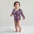thumbnail image 4 of Honeii Elephants for Baby Long Sleeve Bodysuits One-piece 100% Organic Cotton for Infant Baby Boys and Grils, Unisex-6 Months, 4 of 6