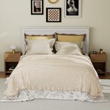 "ARKANTOS Nightstand Set of 2, Rustic Oak Nightstands with Drawers, Compact 16.9"" x 13.7" - Walmart.com