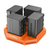 SmallRig NP-F 4-Channel Camera Battery Charger