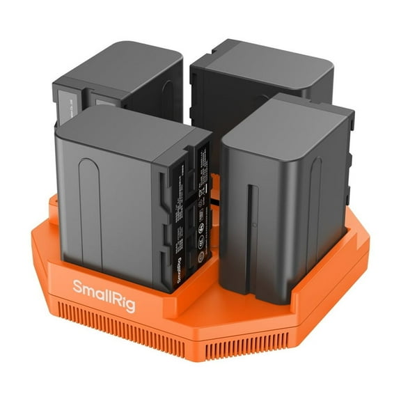 SmallRig NP-F 4-Channel Camera Battery Charger