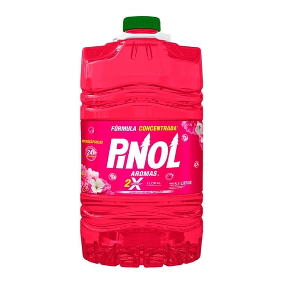 Limpiador líquido Pinol Aromas floral 5.1 l