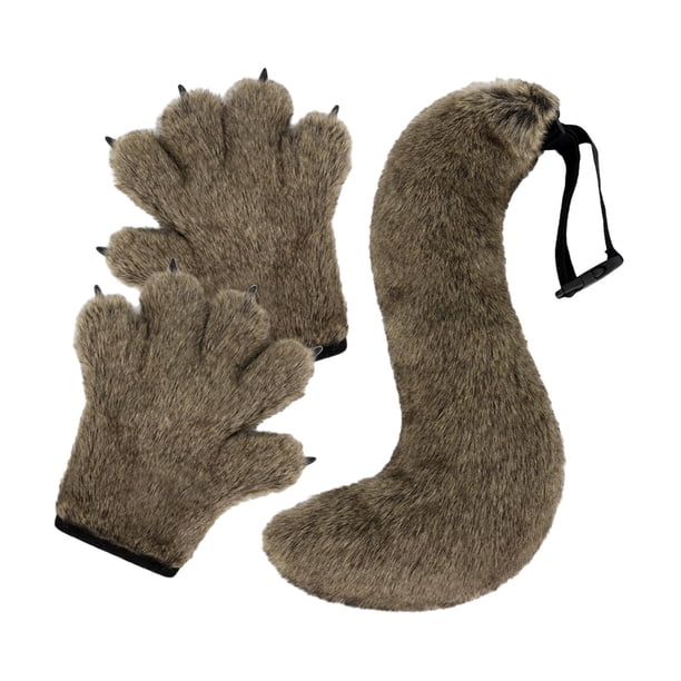 Guantes decorativos de plumas, para carnaval, fiesta, disfraz, mascarada, espectáculo, guantes combinados con bolsillo, Morado (, Taille unique