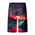 thumbnail image 6 of Mens Workout Shorts Men's Summer Outdoor Shorts Men Lightweight Sports Gym Shorts Stretch Waist Athletic Gym Short Activewear Workout Shorts for Men, 6 of 6