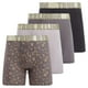 thumbnail image 1 of Calzoncillos Boxer Ajustados Elasticados True Religion Paquete de 4 Negro/Dorado, 1 of 7