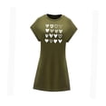 thumbnail image 2 of Vestido de verano para mujer, vestido de línea a para oficina, uso diario, regalo del día de San Valentín XL, 2 of 7