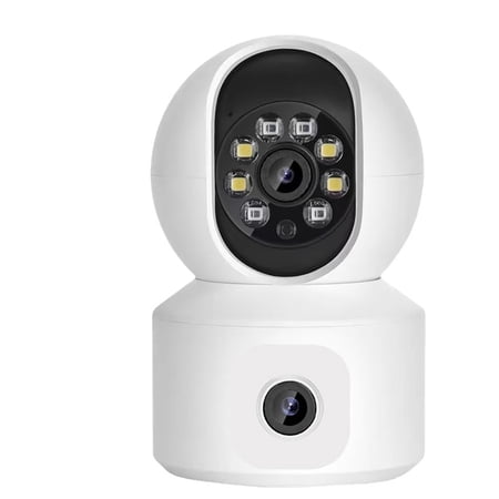 double screen Wireless Surveillance,Home Safety Surveillance,Ultra clear 360 panorama,AI humanoid tracking,two-way call,bluetooth with network,intrusion alarm m power outage as usual monitoring