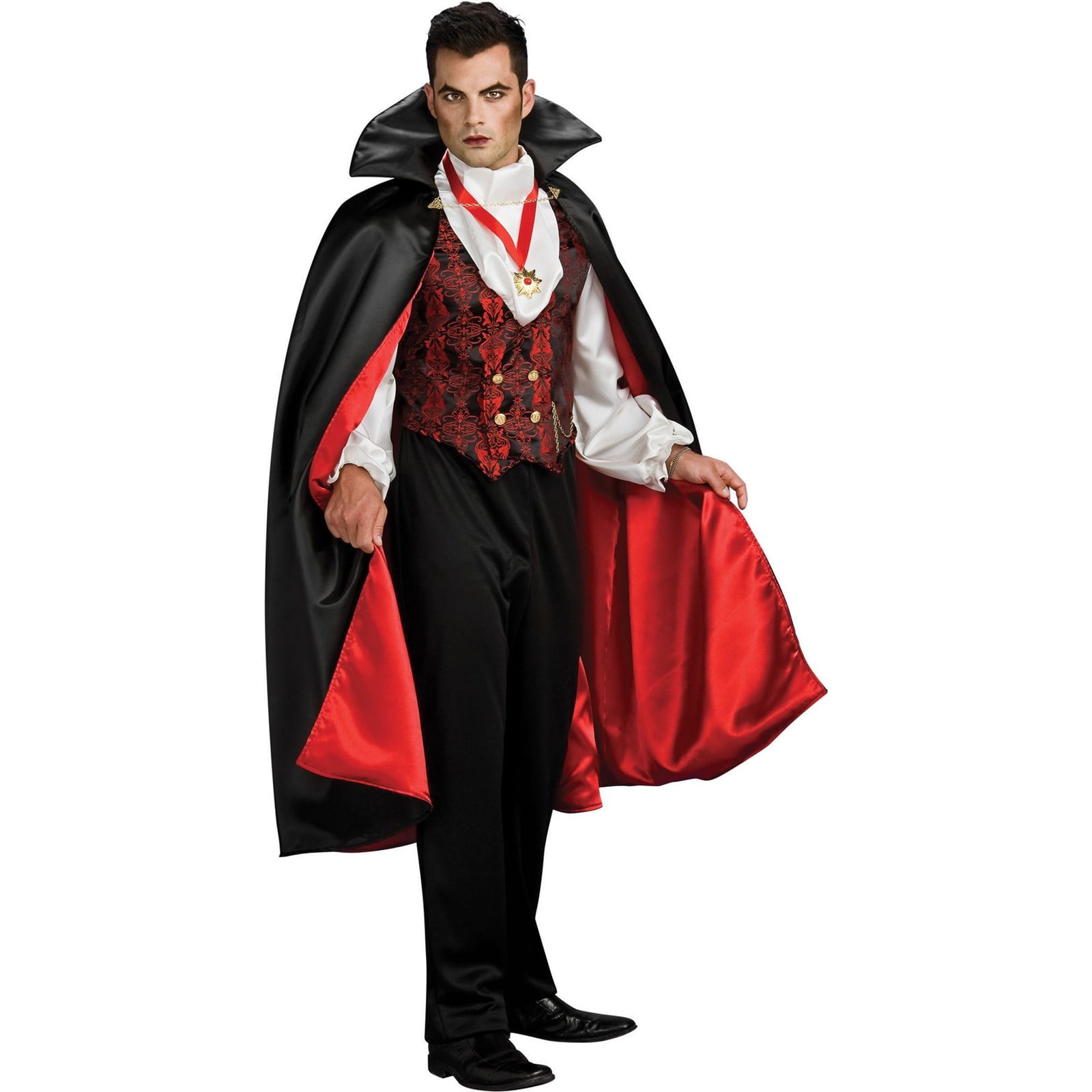 Transylvanian Vampire Costume for Men - Walmart.com - Walmart.com