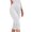 White, variant on Women's Summer Capris Shorts High Waisted Solid Color Slim Fitting Yoga Gym Pants Leggings Black