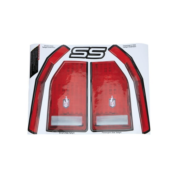 M/C SS Tail Decal Kit 1983-88