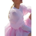 thumbnail image 6 of Womens Puff Sleeve Tulle Princess Dress Fairy Ruffle Flowy Mesh Mini Summer Dresses Corset Selkie Poofy Costume, 6 of 7