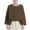 Brown, variant on UQJfacai Girls Oversized Crewneck Sweaters Kids Fall Winter Long Sleeve Slouchy Chunky Knit Cute Pullover Jumper Tops 5-15 Years