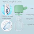thumbnail image 2 of Portable Contact Lens Cleaner Machine, Manual Rotary Washer with Drawstring, Ideal for Soft & Hard Lenses, 2 of 5
