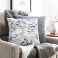 thumbnail image 2 of Macall Velvet Modern Pillow Cover in Light Gray, 2 of 2
