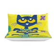 thumbnail image 3 of Pete The Cat Comfortable 3-Piece Bedding Set Pillow Case Bed Duvet Cover Pillowcases, 3 of 8