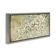 thumbnail image 3 of Stupell Industries Blooming Flower Tree Branch Painting Botanical & Floral Painting Gray Floater Framed Canvas Art Print Wall Art, 25 x 11, 3 of 9