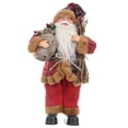 thumbnail image 2 of Papá Noel Papá Noel Adorno Decoración Decoración de Interior Palo Yuyangstore  figuras de santa claus, 2 of 8