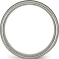 thumbnail image 2 of Titanium Enameled 8mm Satin Band (Size 7) Made In China tb341-7, 2 of 5