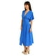 thumbnail image 2 of Vestido midi Roman Fashion V-ELY-0222-AZUL Azul G Juvenil, 2 of 6