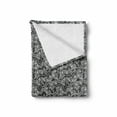 thumbnail image 2 of Grey and White Soft Flannel Fleece Throw Blanket, Botanical Pattern with Creeper Leaves and Berries Vintage, Cozy Plush for Indoor and Outdoor Use, 50" x 70", Charcoal Grey White, by Ambesonne, 2 of 6